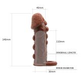 Насадка на член - Brave Man Penis Sleeve Brown Насадка на член - Brave Man Penis Sleeve Brown