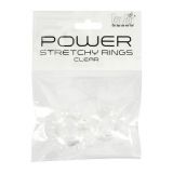 Эрекционные кольца Power Stretchy, 2 шт (голубой)