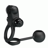 Насадка на член - Pretty Love Vibro Penis Sleeve Black IV