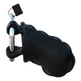 Fantasy C-Ringz Extreme Silicone Cock Blocker - Black