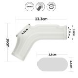 Насадка на член - Vibrating Ridge Knights Ring With Scrotum Sleeve White Насадка на член - Vibrating Ridge Knights Ring With Scrotum Sleeve White