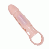 Насадка на член - Men ExTension Vibrating Cage, 13,5 см