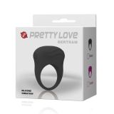 Ерекційне кільце - Pretty Love Bertram Penis Ring Black
