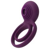 Двойное эрекционное кольцо с вибрацией Svakom Tammy Violet