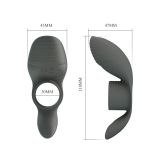 Ерекційне кільце - Pretty Love Master Ring Cock Ring Black