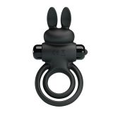 Ерекційне кільце - Pretty Love Vibrant Penis Ring III Black