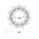 Эрекционное кольцо - Power Plus Cockring 2 Clear