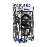 Tom of Finland 3 Piece Silicone Cock Ring Set - ерекційні кільця