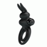 Ерекційне кільце - Pretty Love Vibrant Penis Ring III Black
