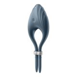 Ерекційне віброкільце-ласо Satisfyer Duelist Dark Blue, 10 режимів, потужний мотор