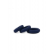 Эрекционные кольца Topco Hombre Xtra Stretch Silicone C-Bands 3-Pack (Синий)