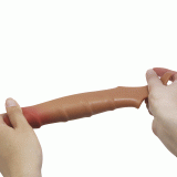 Насадка на член - Pretty Love Damell Penis Sleeve Brown