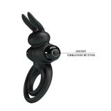Ерекційне кільце - Pretty Love Vibrant Penis Ring III Black