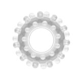 Эрекционное кольцо - Power Plus Cockring 2 Clear