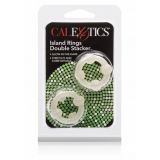 Эрекционные кольца Island Rings Double Stacker (розовый)