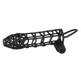 Насадка на член - Silicone Sleeve Black Velvet M