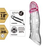 Насадка на член - Pretty Love Damell Penis Sleeve Tranparent