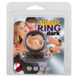 Ерекційне кільце - Vibro Ring Dark Silicon Ерекційне кільце - Vibro Ring Dark Silicon
