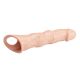 Подовжуюча насадка на член - Pretty Love Extension Penis Sleeve Flesh, 28 см