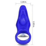 Ерекційне кільце - Power Clit Cockring Stamina Blue Ерекційне кільце - Power Clit Cockring Stamina Blue