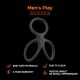 Ерекційне кільце - Triple Silicone Cock Ring Erospace Men’s Play B14