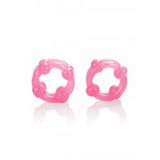 Эрекционные кольца Island Rings Double Stacker (розовый)