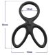 Ерекційне кільце - Triple Silicone Cock Ring Erospace Men’s Play B14