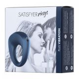 Satisfyer Vibro-Ring 2 Silicone - эрекционное кольцо с вибрацией, 5.5 см (синий)