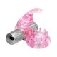 Ерекційне кільце - Cock Ring 1, With Bullet Vibrator, Pink