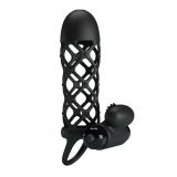 Насадка на член - Pretty Love Vibro Penis Sleeve Black I
