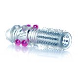 Насадка на член - Penis Sleeve Beaded Clear