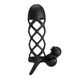 Насадка на член - Pretty Love Vibro Penis Sleeve Black I