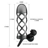 Насадка на член - Pretty Love Vibro Penis Sleeve Black I