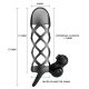 Насадка на член - Pretty Love Vibro Penis Sleeve Black I