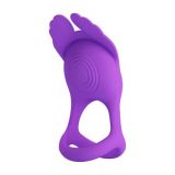 Насадка на член - Pretty Love Silas Vibrant Penis Ring Purple