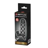 Насадка на член - Pretty Love Vibro Penis Sleeve Black I
