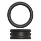 Fantasy C-Ringz Max-Width Silicone Rings - Black