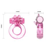 Эрекционное кольцо - Vibration and condom ring Pink
