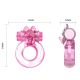 Эрекционное кольцо - Vibration and condom ring Pink