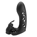 Насадка на палець - Pretty Love Vance Honey Finger Vibrator Black Насадка на палець - Pretty Love Vance Honey Finger Vibrator Black
