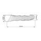 Подовжуюча насадка на член - Pretty Love Extension Penis Sleeve Clear, 28 см