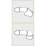 Набір ерекційних кілець - Metallic Silicone Cock Ring Set