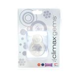Ерекційне кільце з вібрацією Climax® Gems™ Quartz Ring