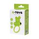 Виброкольцо на пенис A-Toys By Toyfa, силикон, зеленое, ø 3,1 см