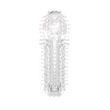 Насадка на член - SuperMe Nubby Sleeve Clear