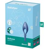 Эрекционное смарт виброкольцо лассо с регулировкой размера Satisfyer Bullseye Blue