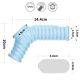 Насадка на член - Vibrating Wave Knights Ring With Scrotum Sleeve Blue