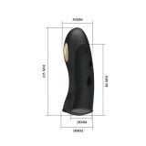 Насадка на палець - Pretty Love Marico Fingering Electric Vibrator Black