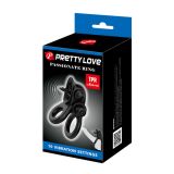 Ерекційне кільце - Pretty Love Passionate Ring Black