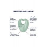 Віброкільце - Satisfyer Perfect Pair 3 Green
